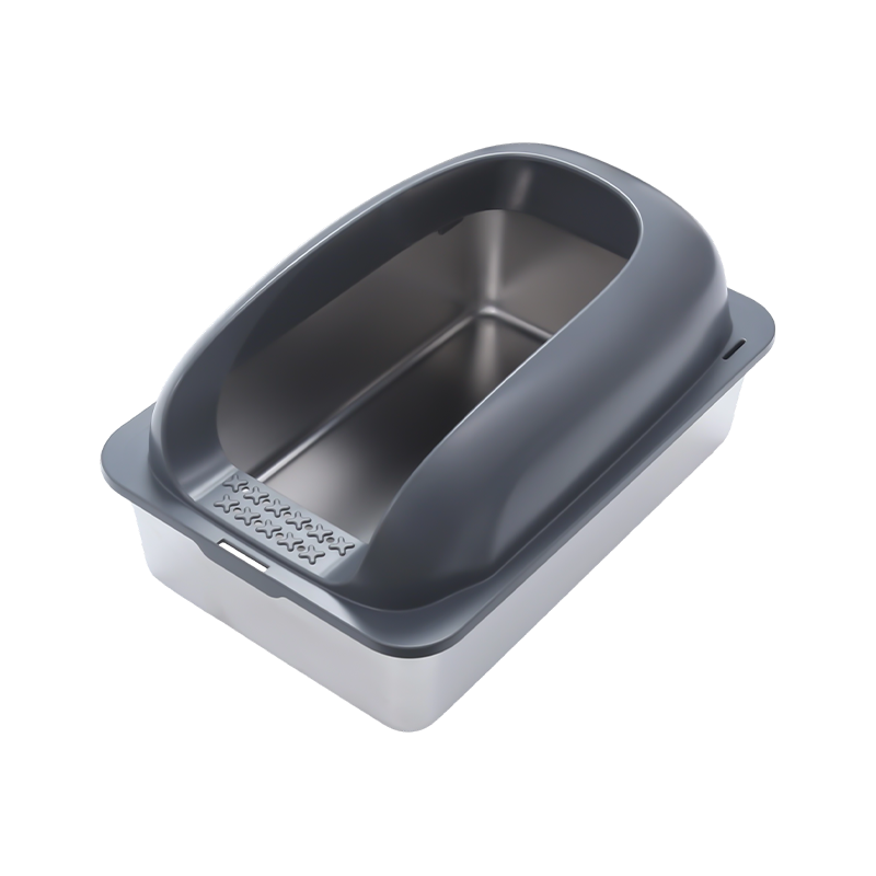 Semi-Enclosed Malaking Thickened Cat Litter Box