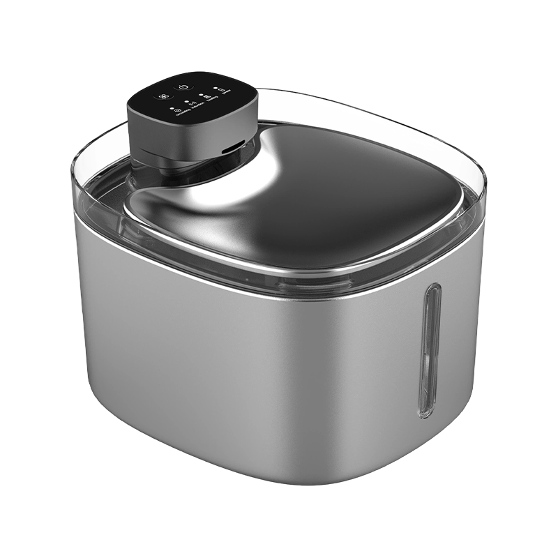 MAS-1009 5L High-Capacity Stainless Steel Smart Pet Water Fountain MAS-1009 5L High-Capacity Stainless Steel Smart Pet Water Fountain