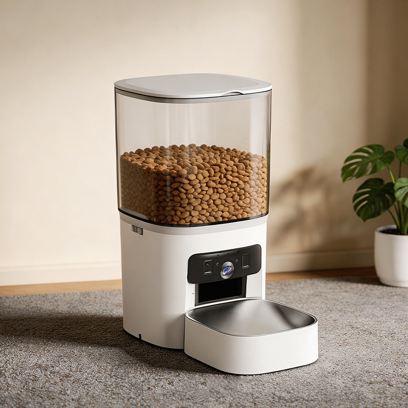 MAS-3007 Dual-Lens Smart Pet Feeder na may 6L Transparent Hopper MAS-3007 Dual-Lens Smart Pet Feeder na may 6L Transparent Hopper