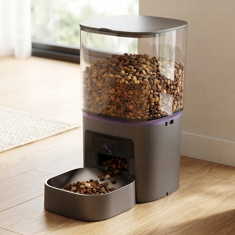 MAS-3007 Dual-Lens Smart Pet Feeder na may 6L Transparent Hopper MAS-3007 Dual-Lens Smart Pet Feeder na may 6L Transparent Hopper